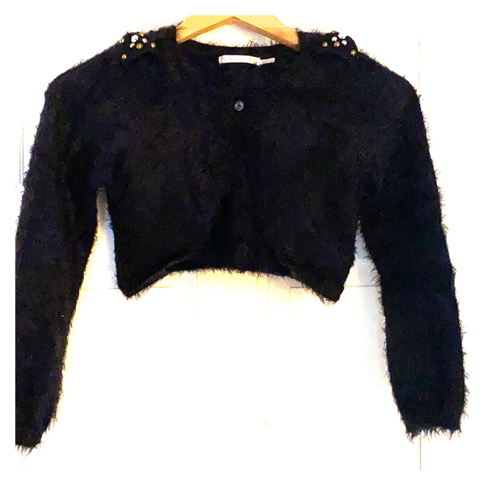 Fluffy Bolero Sweater